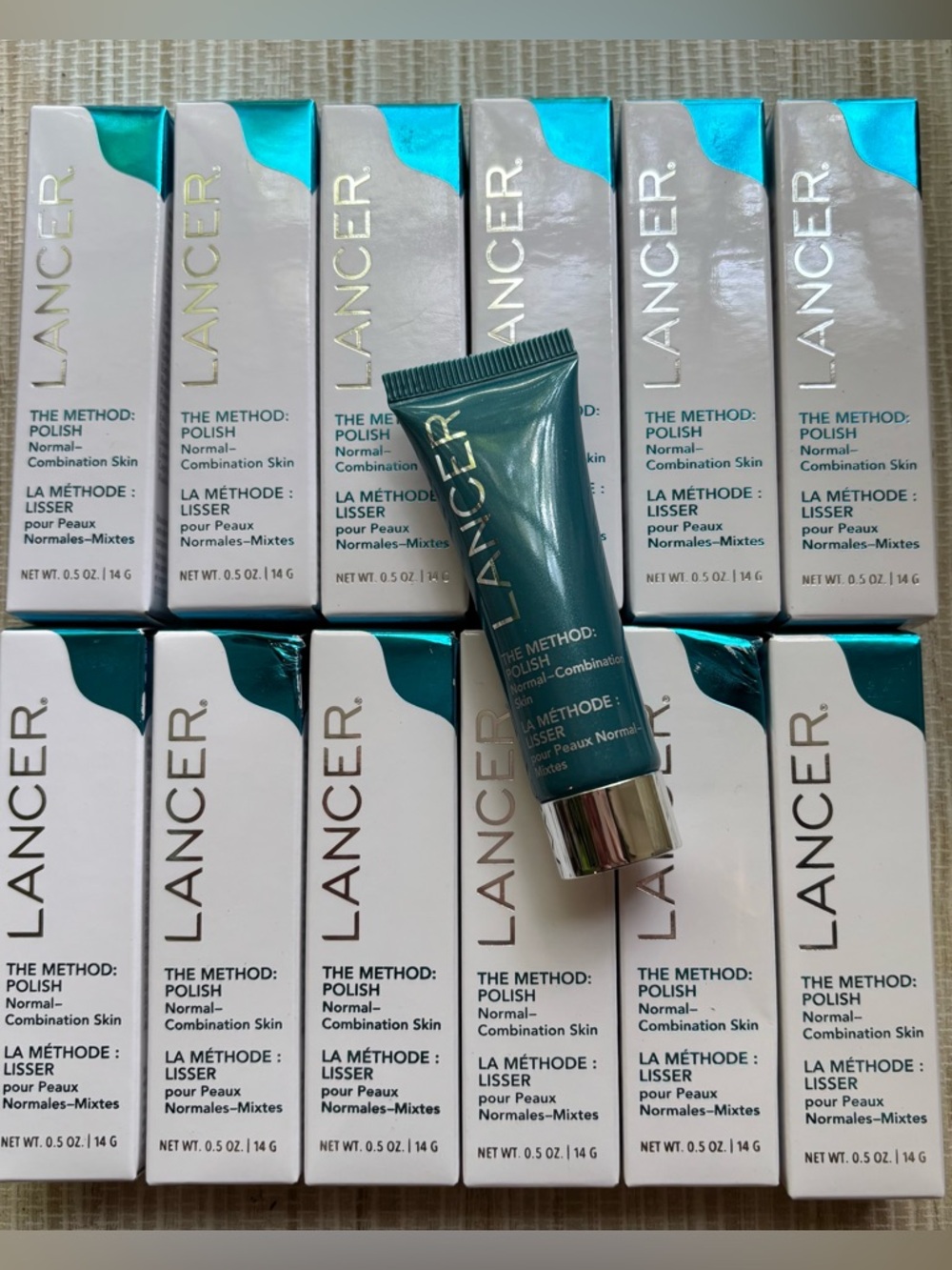 NIB Lancer The Method: Polish 12 tubes @ 0.5oz each/6oz total ($90 value)